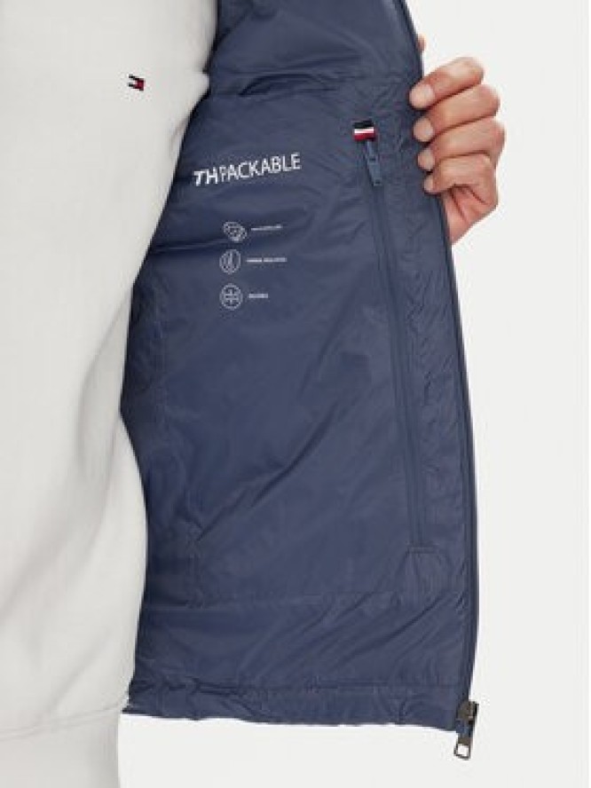 Tommy Hilfiger Kamizelka MW0MW37677 Niebieski Regular Fit