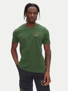 Aeronautica Militare T-Shirt 251TS2391J592 Zielony Regular Fit
