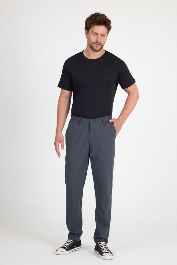 Spodnie Chino Męskie Merino - Smart & Flex