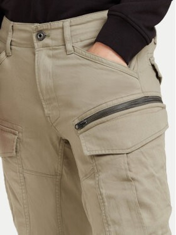 G-Star Raw Spodnie materiałowe Zip Cargo 3D D25665-D846 Beżowy Tapered Fit