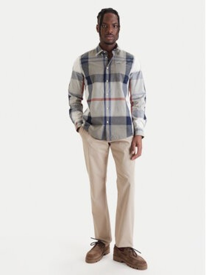 Barbour Koszula Harris MSH5071TN40 Szary Tailored Fit