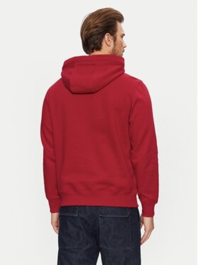 Tommy Hilfiger Bluza MW0MW39050 Czerwony Regular Fit