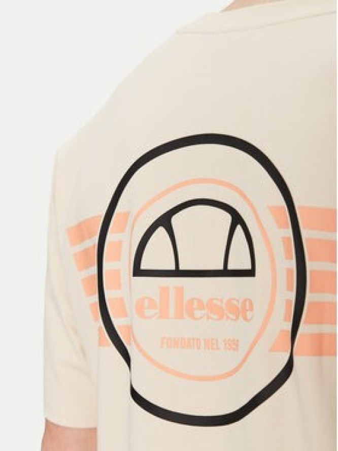 Ellesse T-Shirt Duomo SHZ21889 Beżowy Relaxed Fit