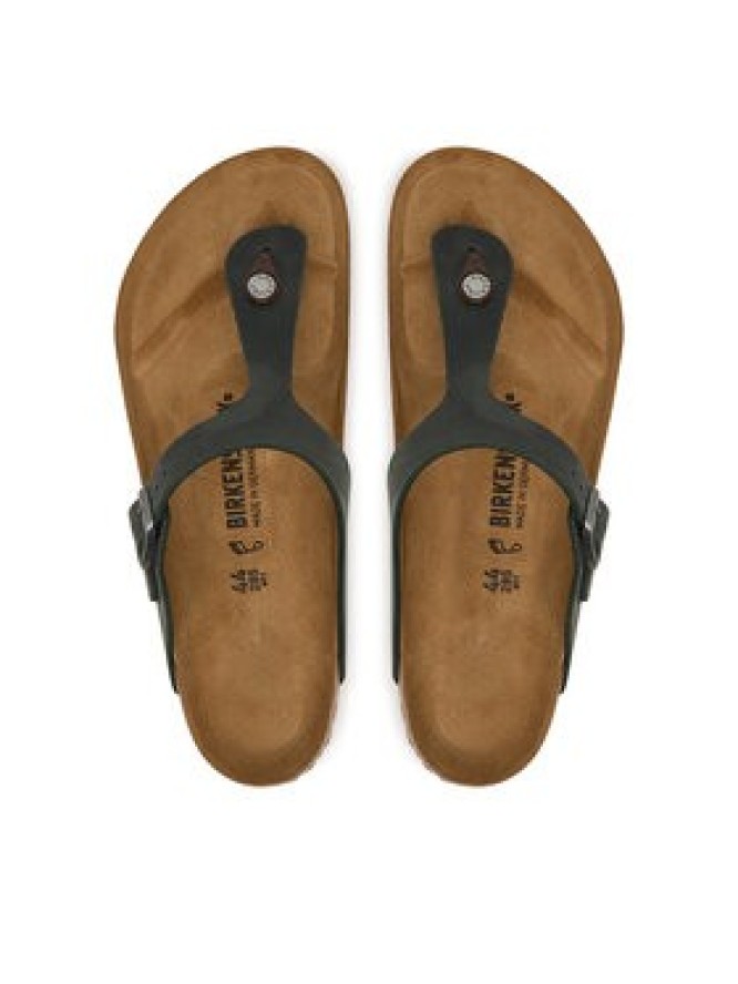 Birkenstock Japonki Gizeh 1032738 Zielony ciemny