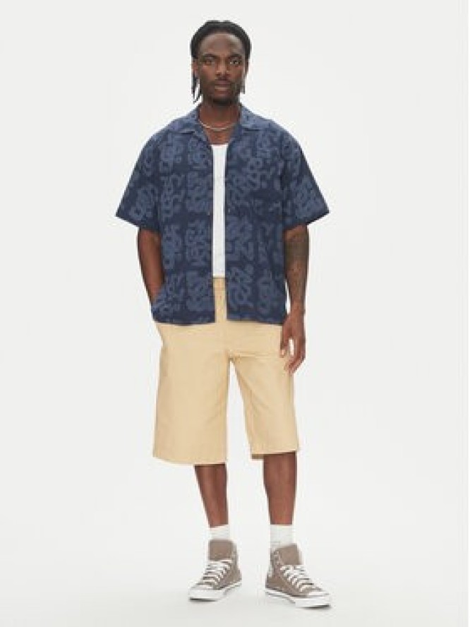 Element Koszula Thalweg ELYWT00176 Granatowy Regular Fit