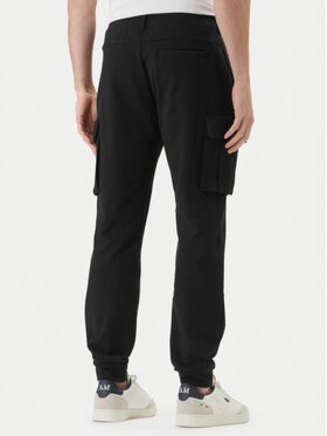 Aeronautica Militare Spodnie dresowe 261PF1020UF00674 Czarny Regular Fit