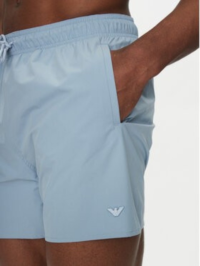 Emporio Armani Underwear Szorty kąpielowe EM000583 AF12331 U9287 Niebieski Regular Fit