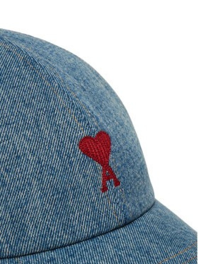 AMI Paris Czapka z daszkiem UCP116.DE0046 Niebieski