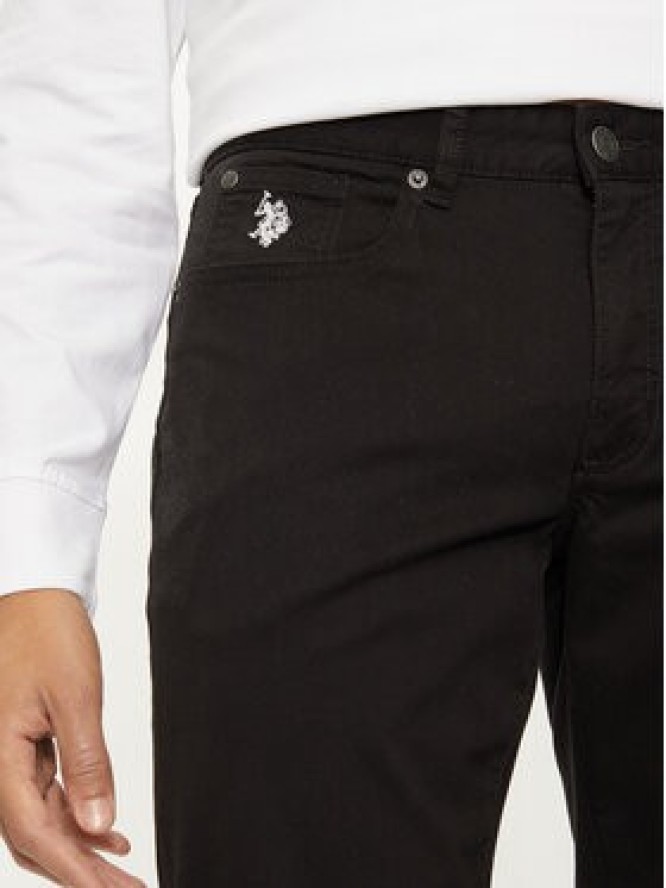 U.S. Polo Assn. Spodnie materiałowe MUP3385 Czarny Slim Fit