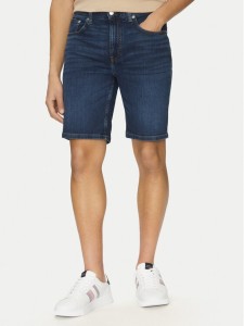 Tommy Hilfiger Szorty jeansowe Brooklyn MW0MW39196 Granatowy Slim Fit