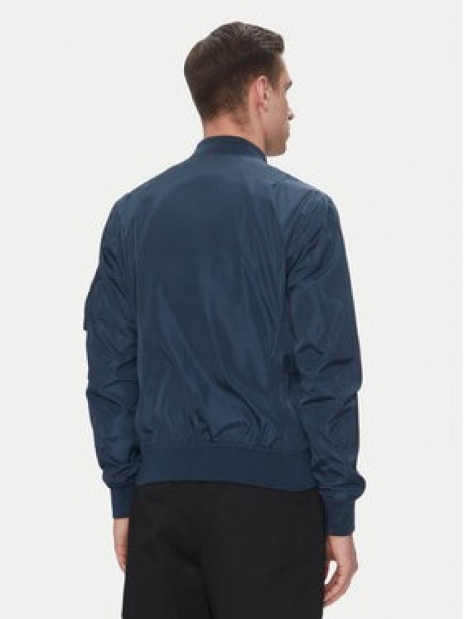 Schott NYC Kurtka bomber Airstar Granatowy Regular Fit