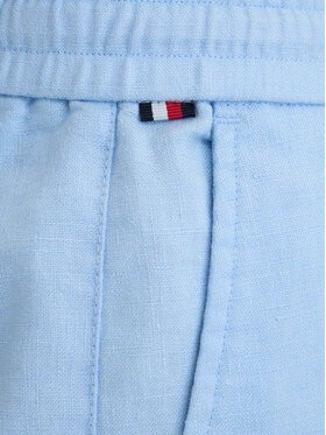 Tommy Hilfiger Szorty materiałowe Dover MW0MW44355 Niebieski Regular Fit