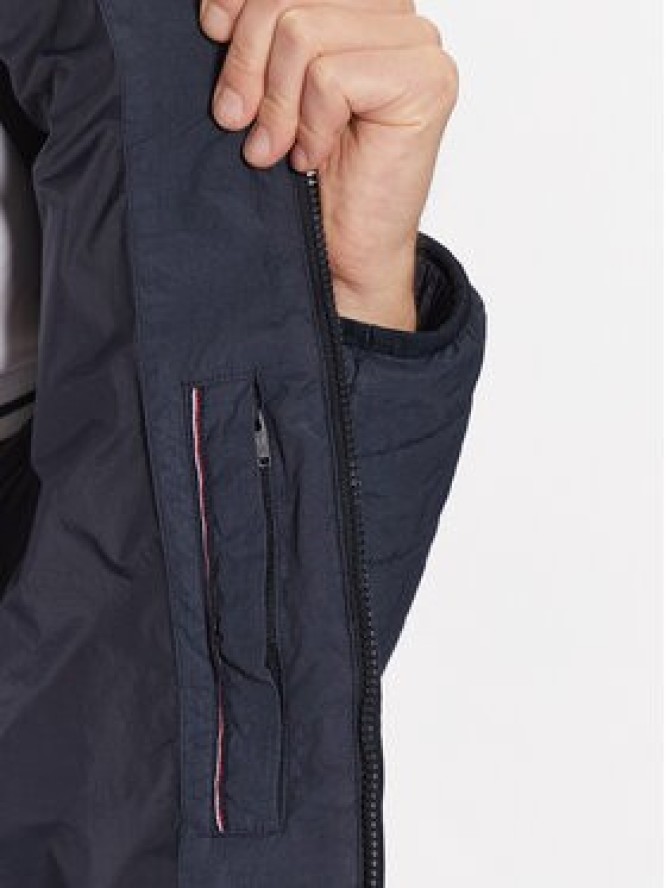 Tommy Hilfiger Kurtka przejściowa MW0MW31639 Granatowy Regular Fit