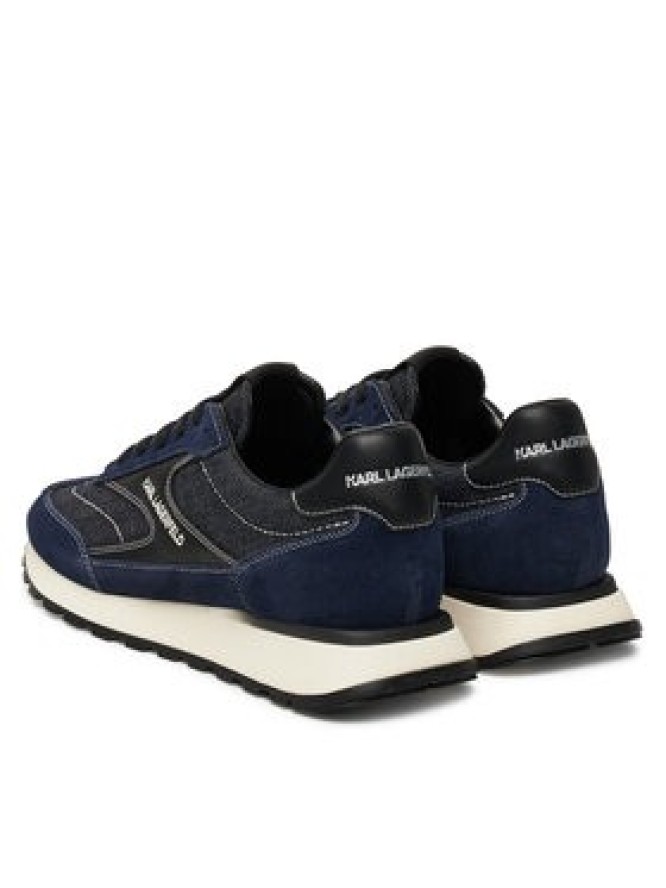 KARL LAGERFELD Sneakersy KL51124D Granatowy