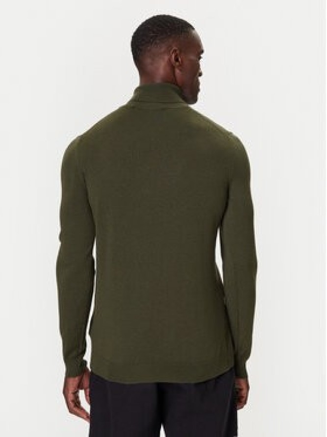 KARL LAGERFELD Golf 655058 554399 Zielony Regular Fit