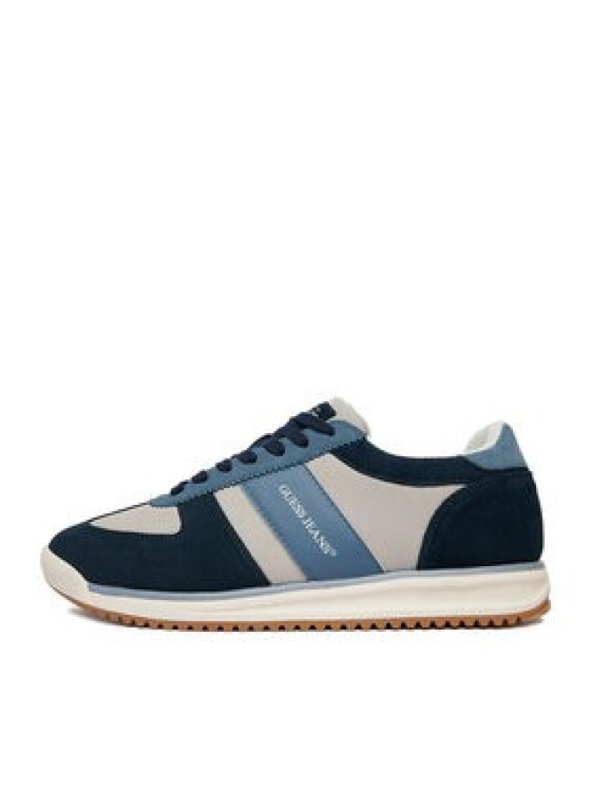 Guess Jeans Sneakersy EO-DELAND-01 WE Niebieski