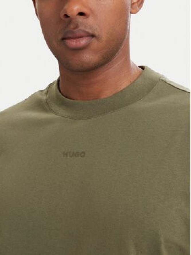 HUGO T-Shirt Dapolino 50488330 Khaki Relaxed Fit