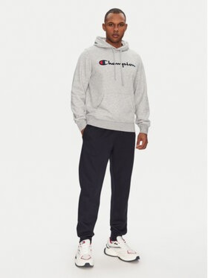 Champion Bluza 220726 Szary Slim Fit