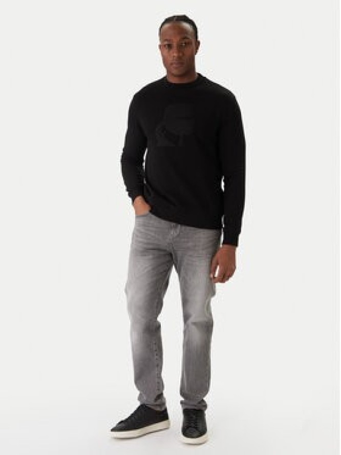 KARL LAGERFELD Bluza 705027 561910 Czarny Regular Fit