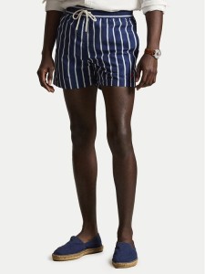 Polo Ralph Lauren Szorty kąpielowe 710975405001 Granatowy Slim Fit