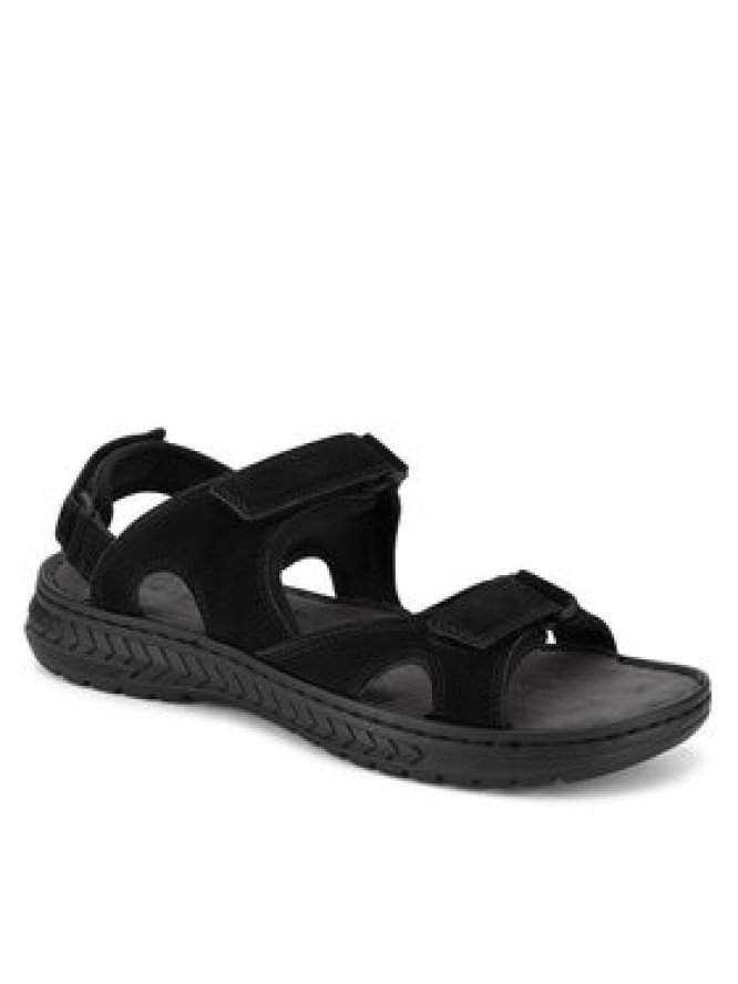 Lanetti Sandały TEREK-02 MBS Czarny