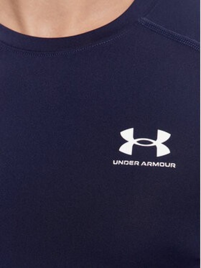 Under Armour T-Shirt Ua Hg Armour Comp Ss 1361518 Granatowy Compression Fit