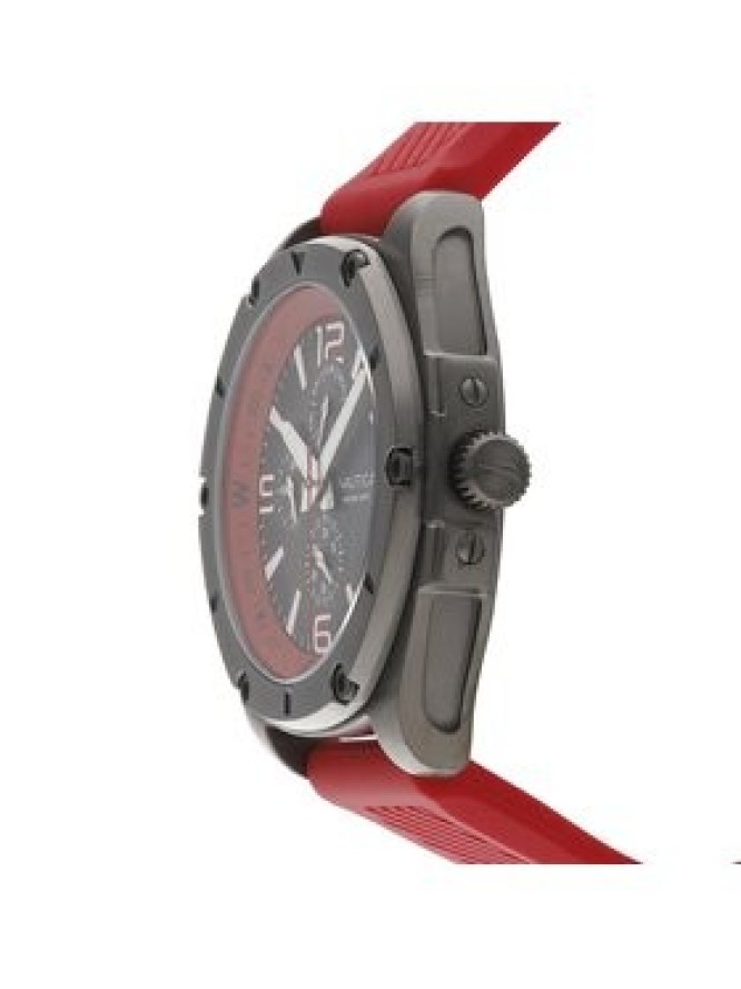 Nautica Zegarek NAPTCS223 Czerwony