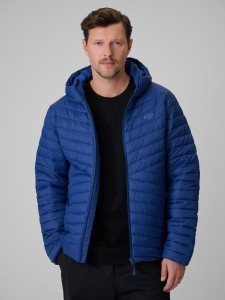 4F Kurtka z wypełnieniem syntetycznym męska - granatowa L
