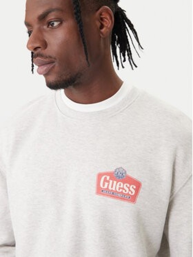 Guess Jeans Bluza M6RQ21 KCPR1 Szary Regular Fit