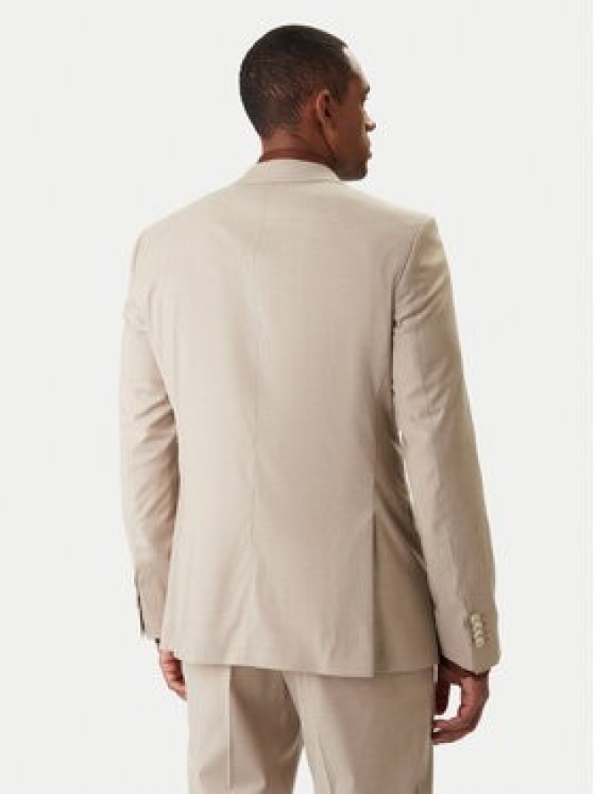 BOSS Garnitur Huge 50557273 Beżowy Regular Fit