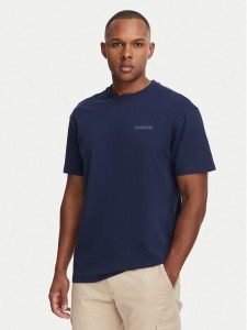 Napapijri T-Shirt Yourte NP0A8AU2 Granatowy Relaxed Fit