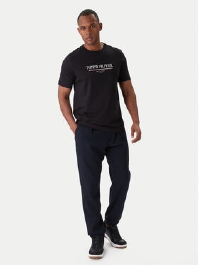 Tommy Hilfiger T-Shirt Brand Love MW0MW40324 Czarny Regular Fit