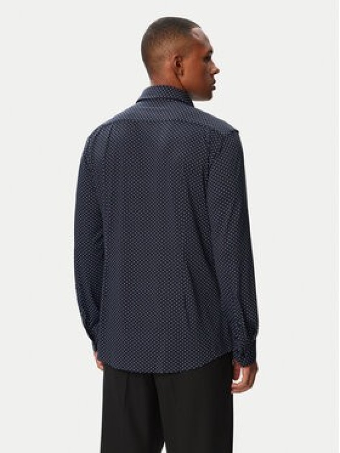 HUGO Koszula Kenno 50566332 Granatowy Slim Fit