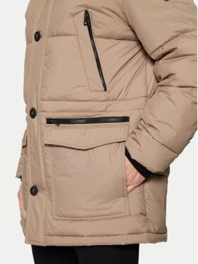 Bugatti Kurtka zimowa 670613 61044 Beżowy Regular Fit