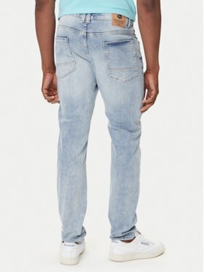 Petrol Industries Szorty jeansowe Seaham Niebieski Slim Fit