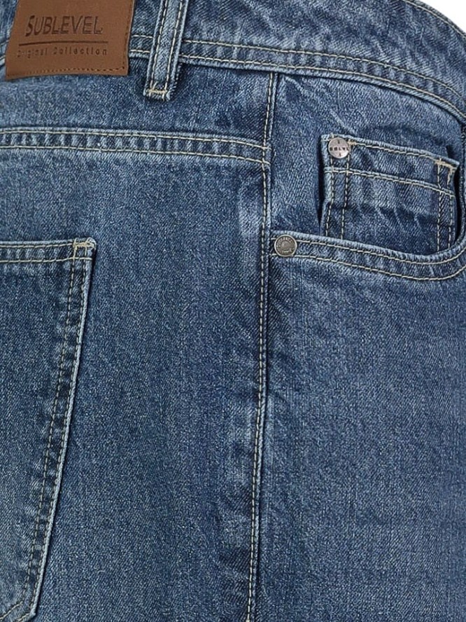 Sublevel Dżinsy - Comfort fit - w kolorze niebieskim rozmiar: W34