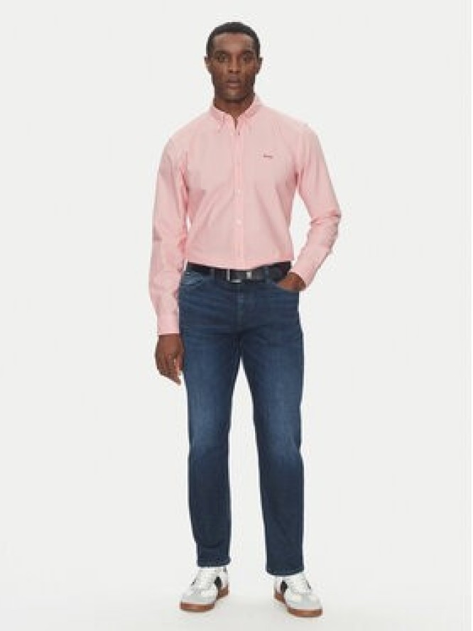 BOSS Koszula H-Roan 50521996 Różowy Slim Fit