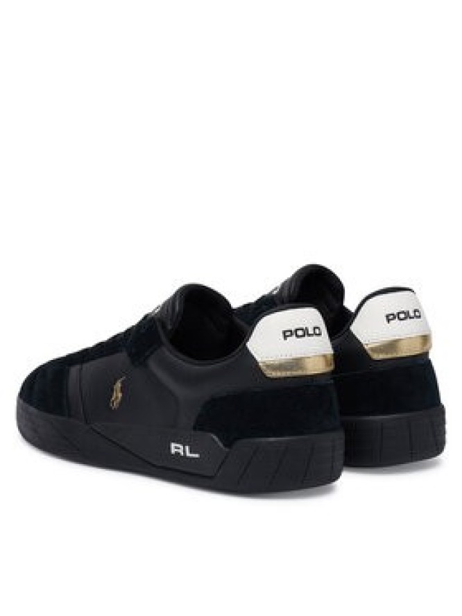 Polo Ralph Lauren Sneakersy 809P07526001 Czarny