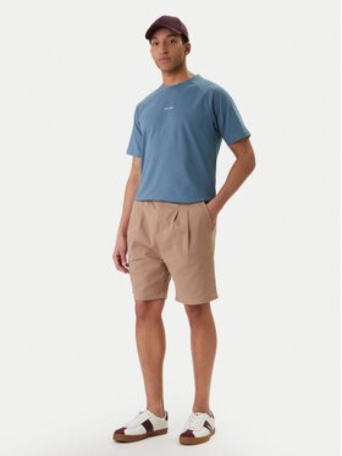 Nautica T-Shirt NCC04498 Niebieski Regular Fit
