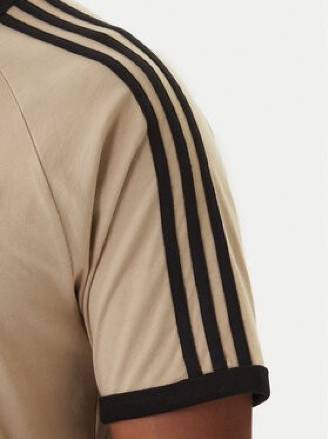 adidas T-Shirt 3-Stripes KE7964 Beżowy Regular Fit
