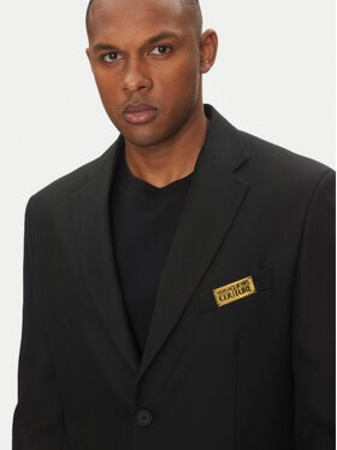 Versace Jeans Couture Marynarka 78GAQ704 Czarny Slim Fit