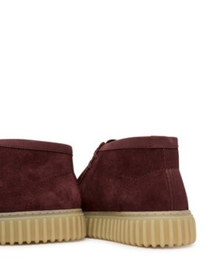 Clarks Trzewiki Torhill Hi 26183423 Bordowy
