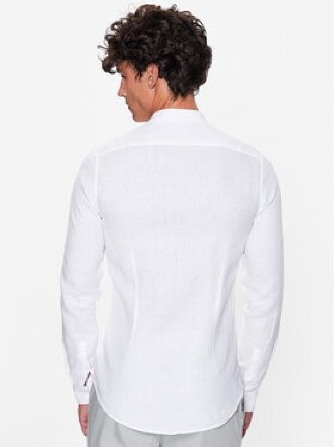 Calvin Klein Koszula K10K109511 Biały Slim Fit