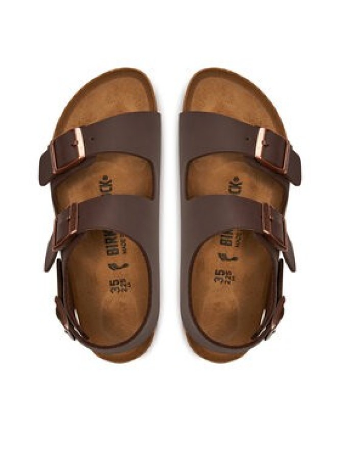 Birkenstock Sandały Milano 034703 Brązowy