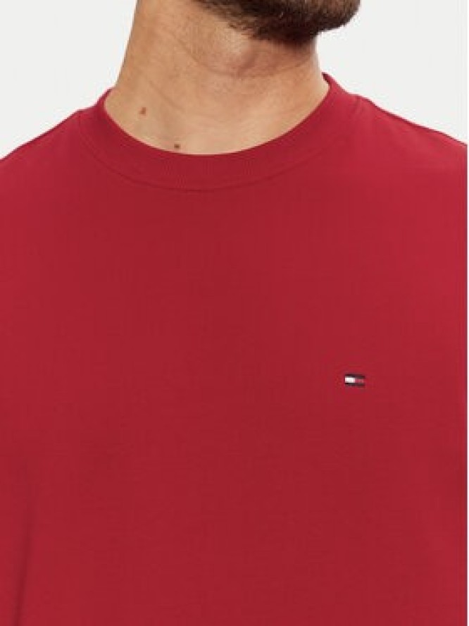 Tommy Hilfiger Bluza Essential MW0MW37237 Czerwony Regular Fit