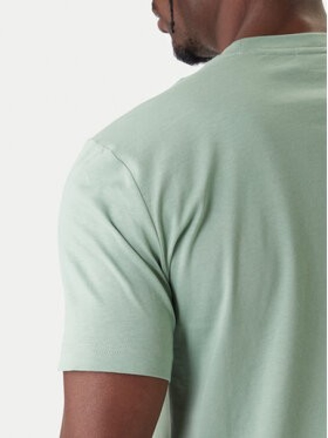 EA7 Emporio Armani T-Shirt 7M001412 AF22264 U7243 Zielony Regular Fit