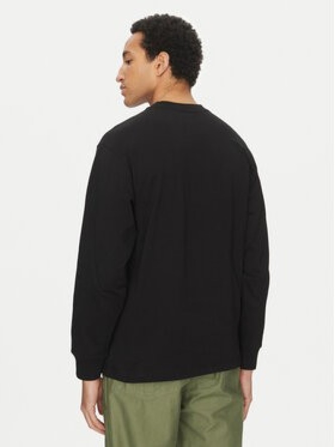 Vans Longsleeve Left Chest II VN000P1S Czarny Loose Fit