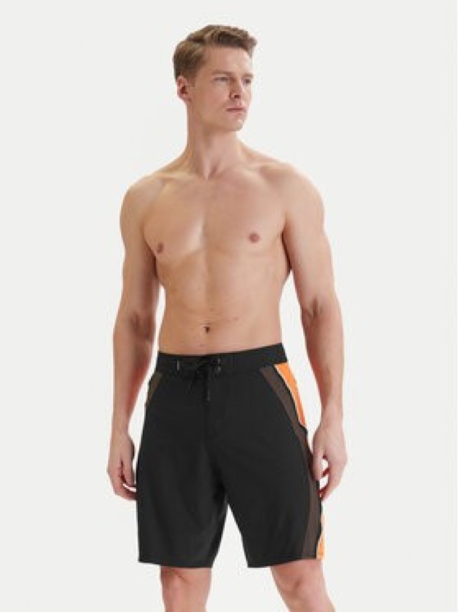 Quiksilver Szorty kąpielowe Mercury Panel 20" EQYBS04896 Czarny Regular Fit