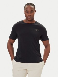 Mustang T-Shirt Austin 1016857 Czarny Regular Fit