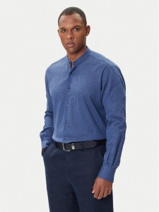 KARL LAGERFELD Koszula 605035 552627 Granatowy Regular Fit